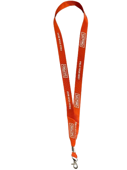 Red 3/8 Open-Ended Event Lanyard with SlimClips (100 lanyards) (2140-5406)